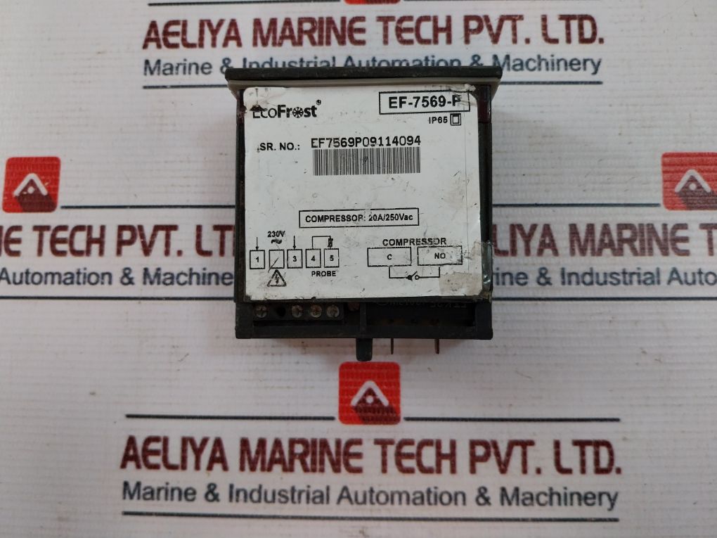 Ecofrost Ef-7569-p Temperature Controller 20A 250V Ac