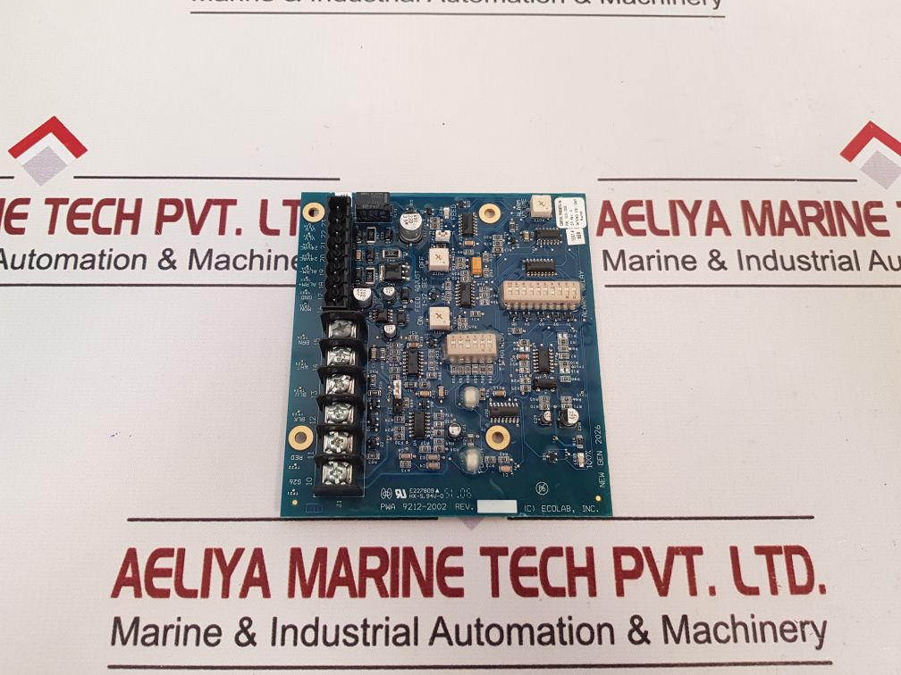 Ecolab Pwa 9212-2002 Pcb Card