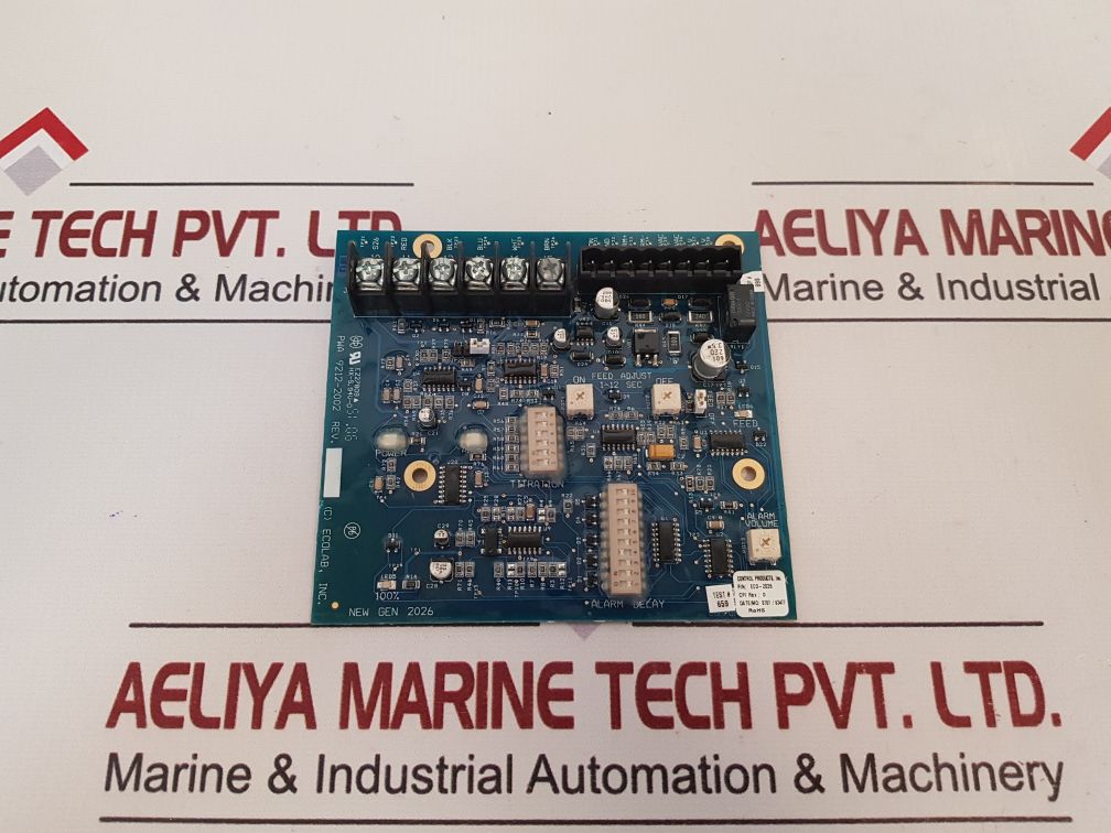 Ecolab Pwa 9212-2002 Pcb Card E227809 