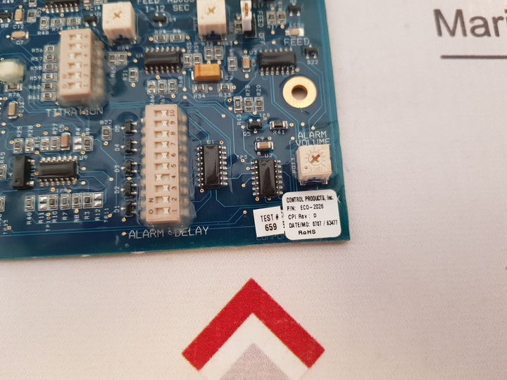 Ecolab Pwa 9212-2002 Pcb Card E227809 