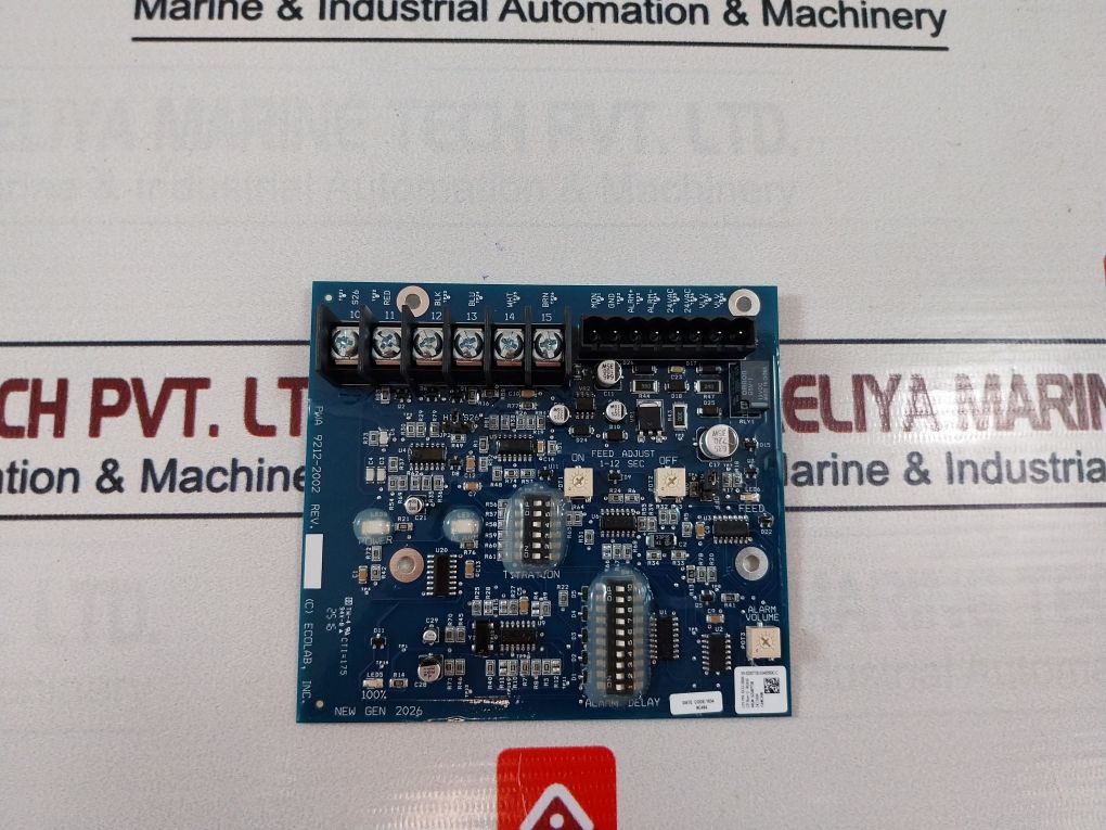 Ecolab Pwa 9212-2002 Pcb Card
