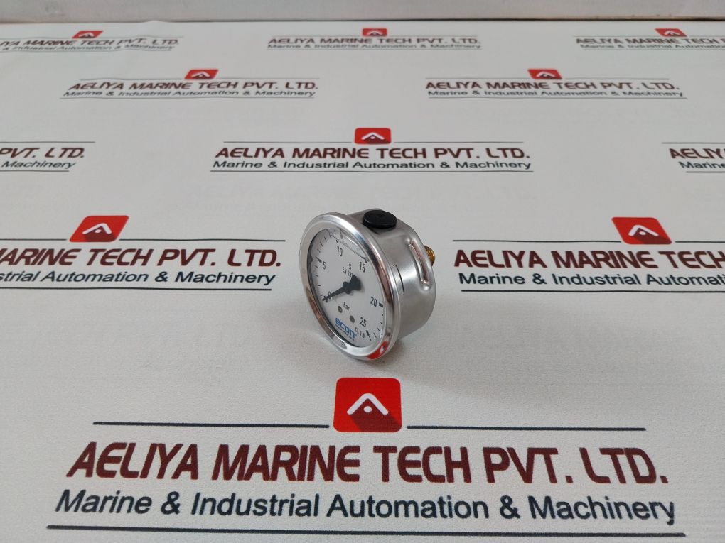 Econ En 837-1 Pressure Gauge 0-25 Bar