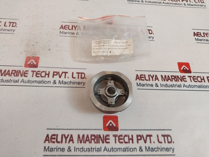 Econosto Dn32 Check Valve Steel Disc