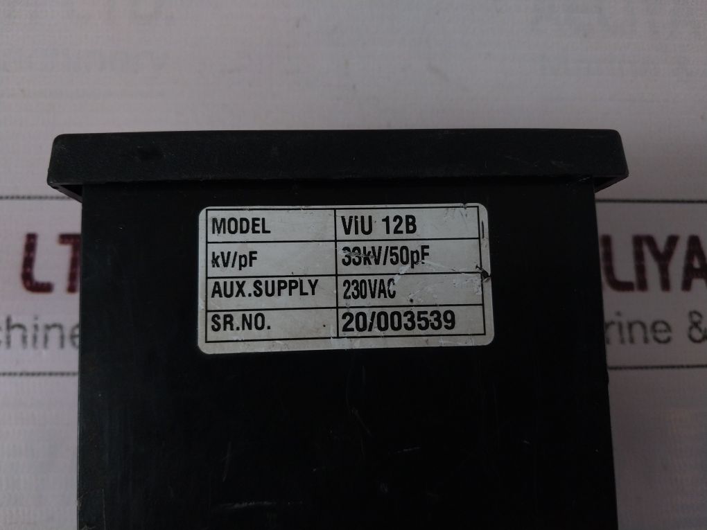 Ecs Viu12B Voltage Indicator Unit 230Vac