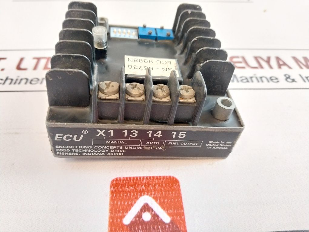 Ecu-engineering Ecu 9988N Fuel And Starter Rating 5 Amps