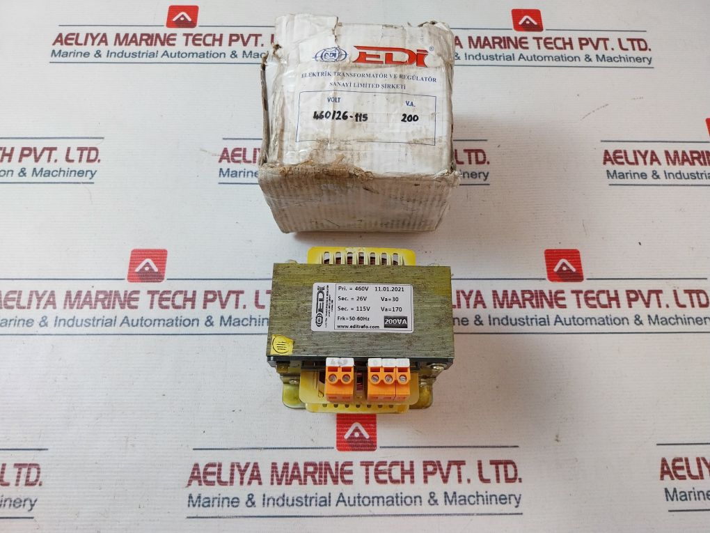 Edi 200Va Electric Transformer And Regulator 460V