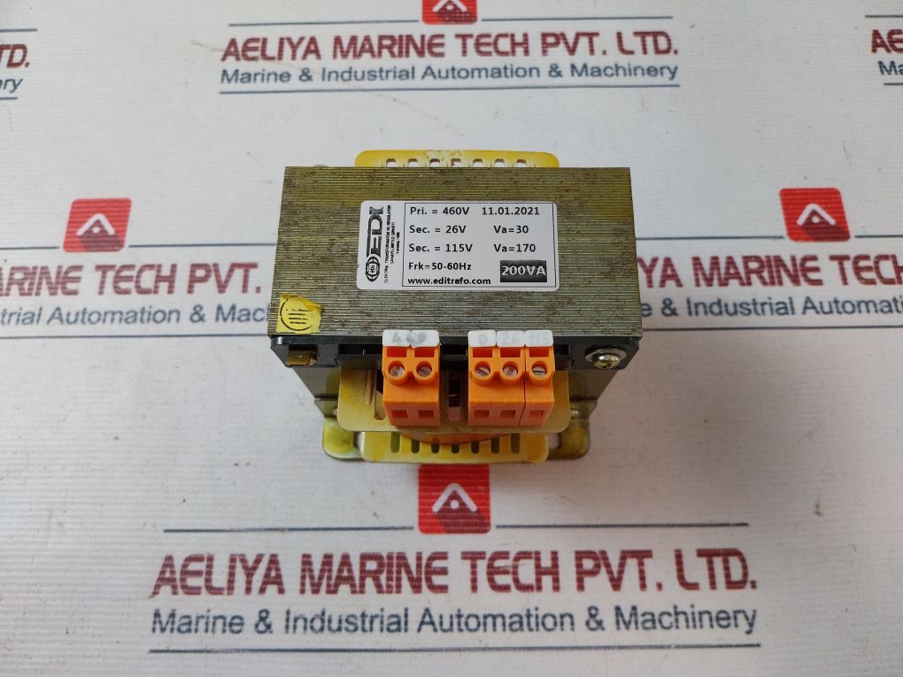 Edi 200Va Electric Transformer And Regulator 460V