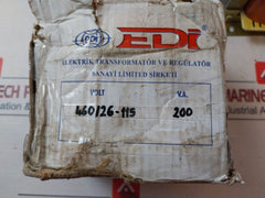Edi 200Va Electric Transformer And Regulator 460V