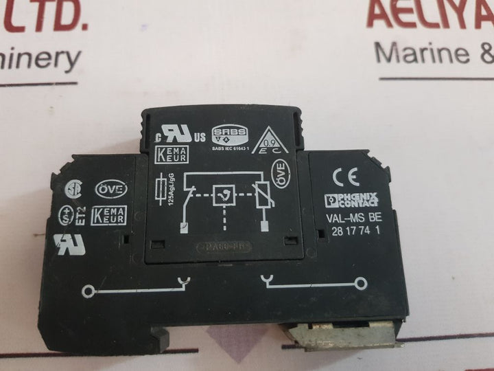 Phoenix contact valvetrab val-ms 320 st protection plug 2838843