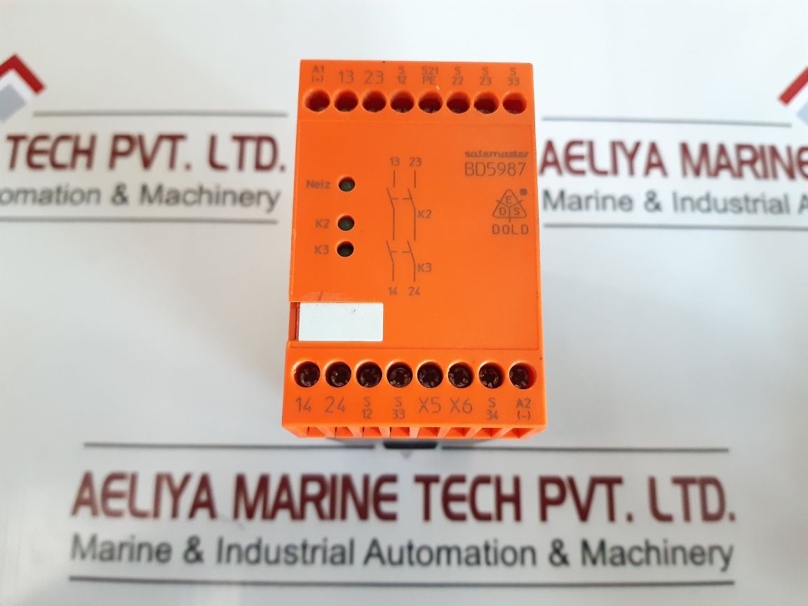 Eds Dold Safe Master Bd5987.02001 Emergency Stop Module