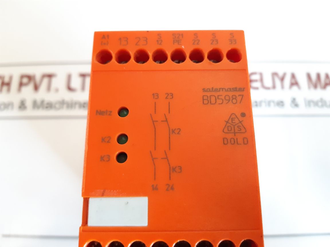 Eds Dold Safe Master Bd5987.02/001 Emergency Stop Module