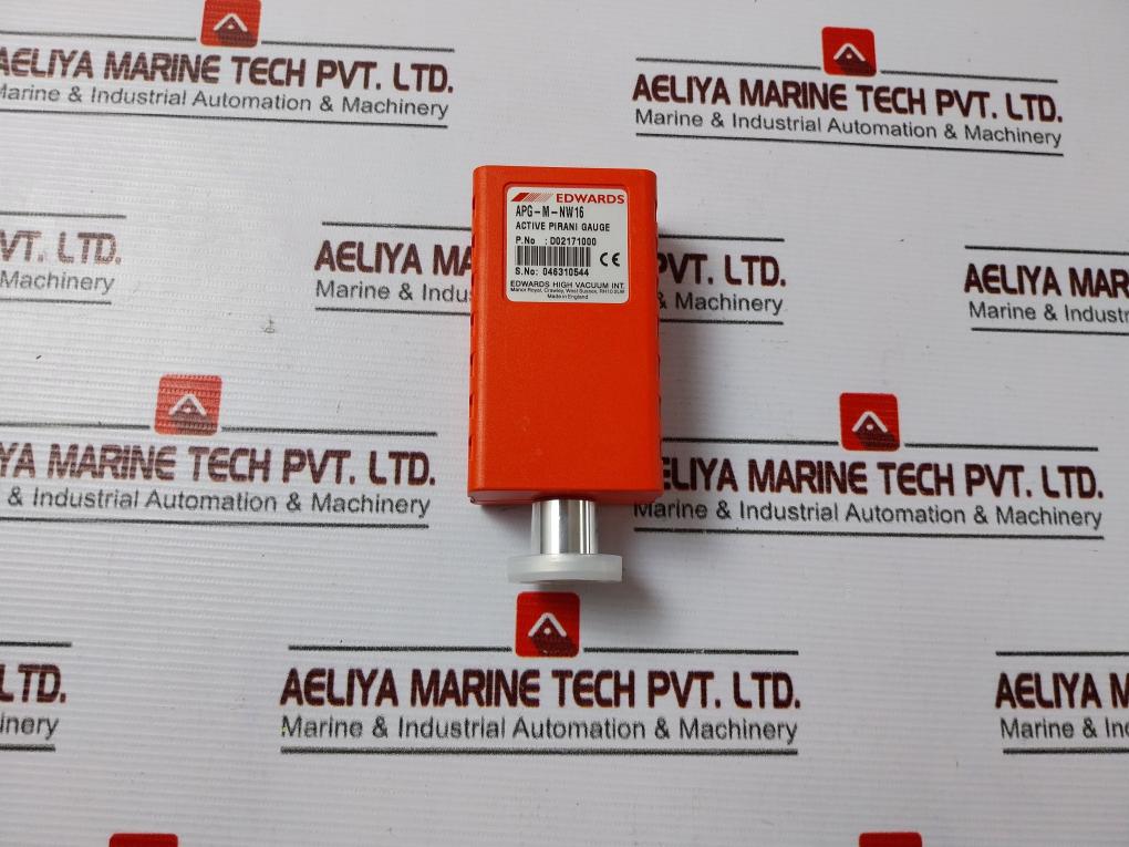 Edwards Apg-m-nw16 / D02171000 Active Pirani Gauge