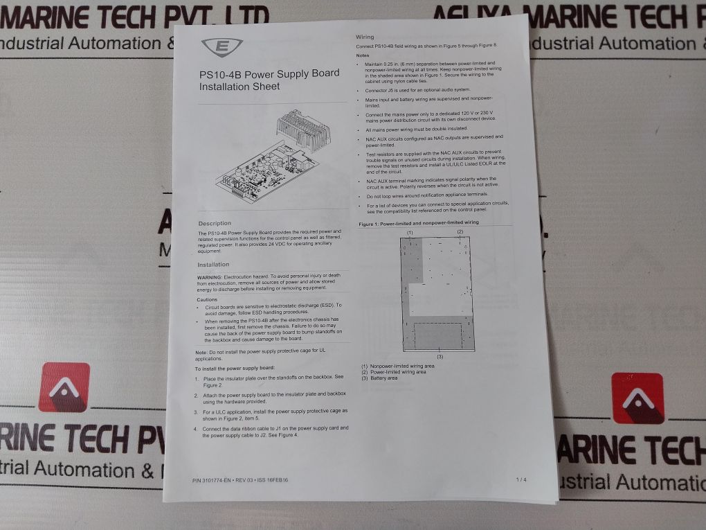 Edwards Ps10-4B Power Supply Board Set