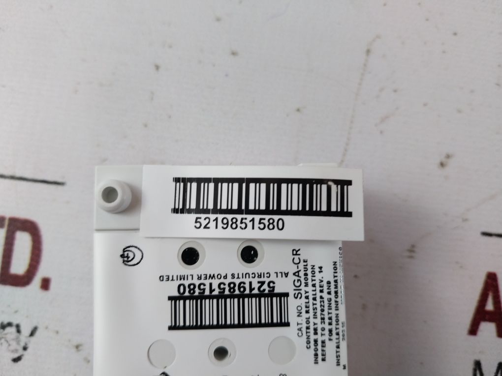 Edwards Siga-cr Fire Alarm Control Relay Module