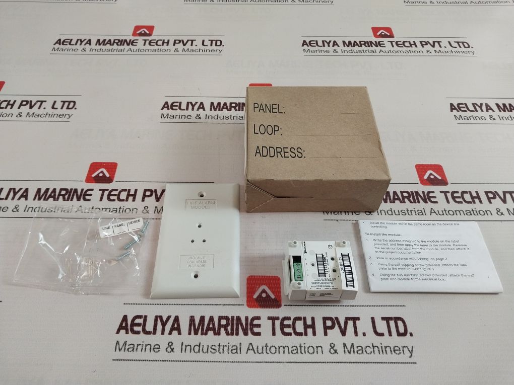 Edwards Siga-cr Control Relay Module Fire Alarm