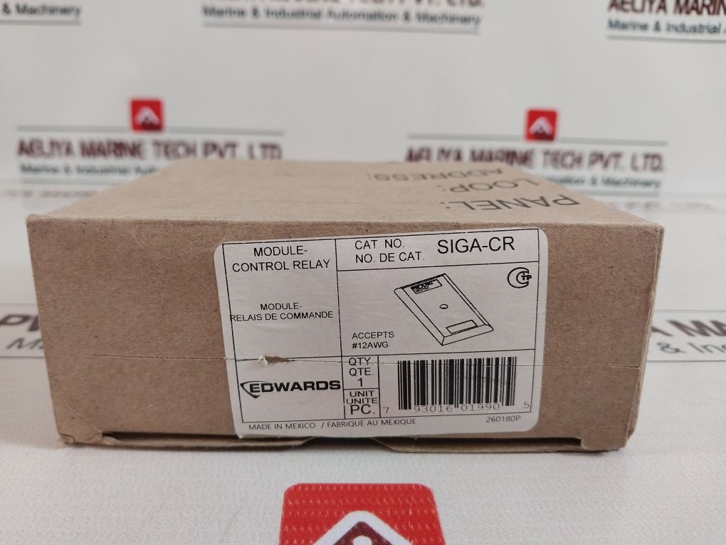 Edwards Siga-cr Control Relay Module Fire Alarm