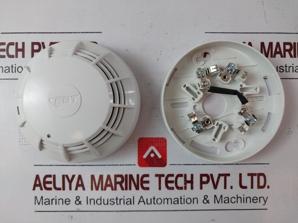 Est Siga2-ps Intelligent Photoelectric Smoke Detector With Base