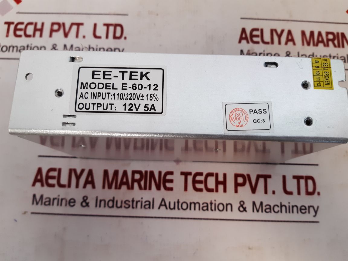 Ee-tek E-60-12 Power Supply