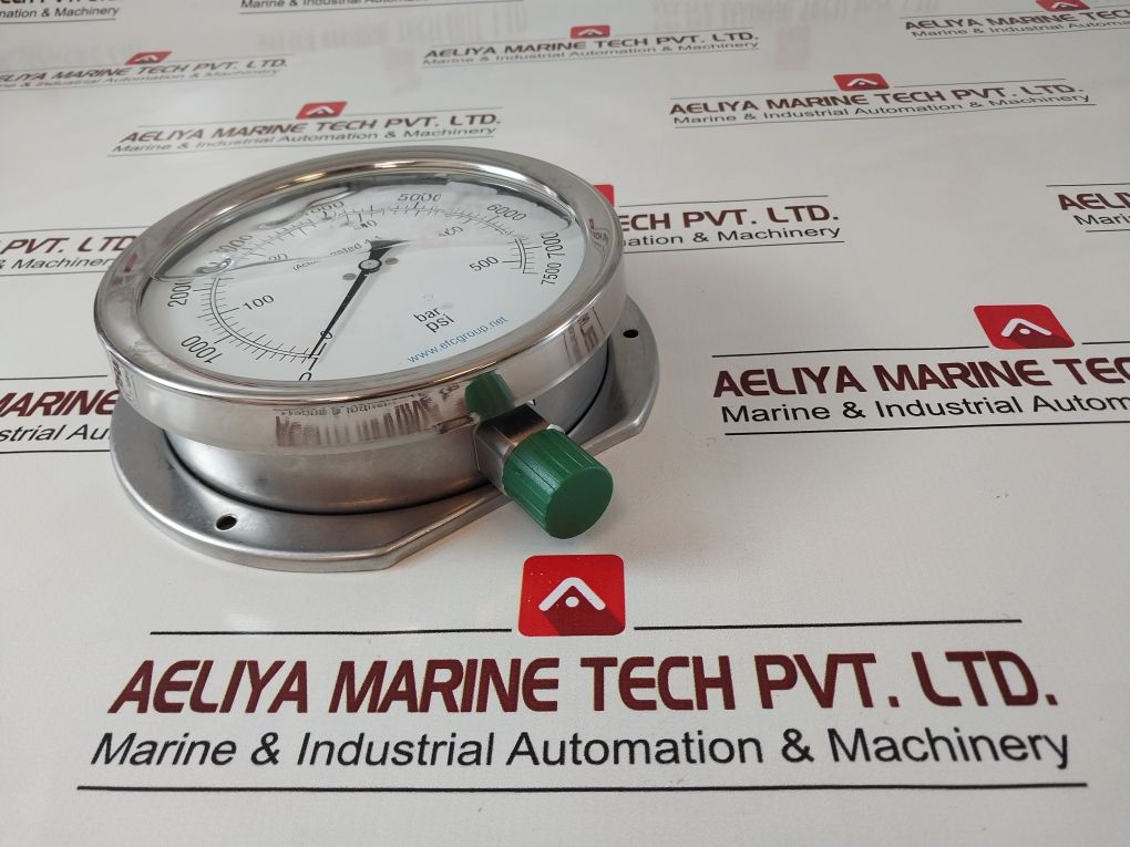 Efc Deboosted 4:1 Efc28278003150394882 Pressure Gauge 0-7500 Psi
