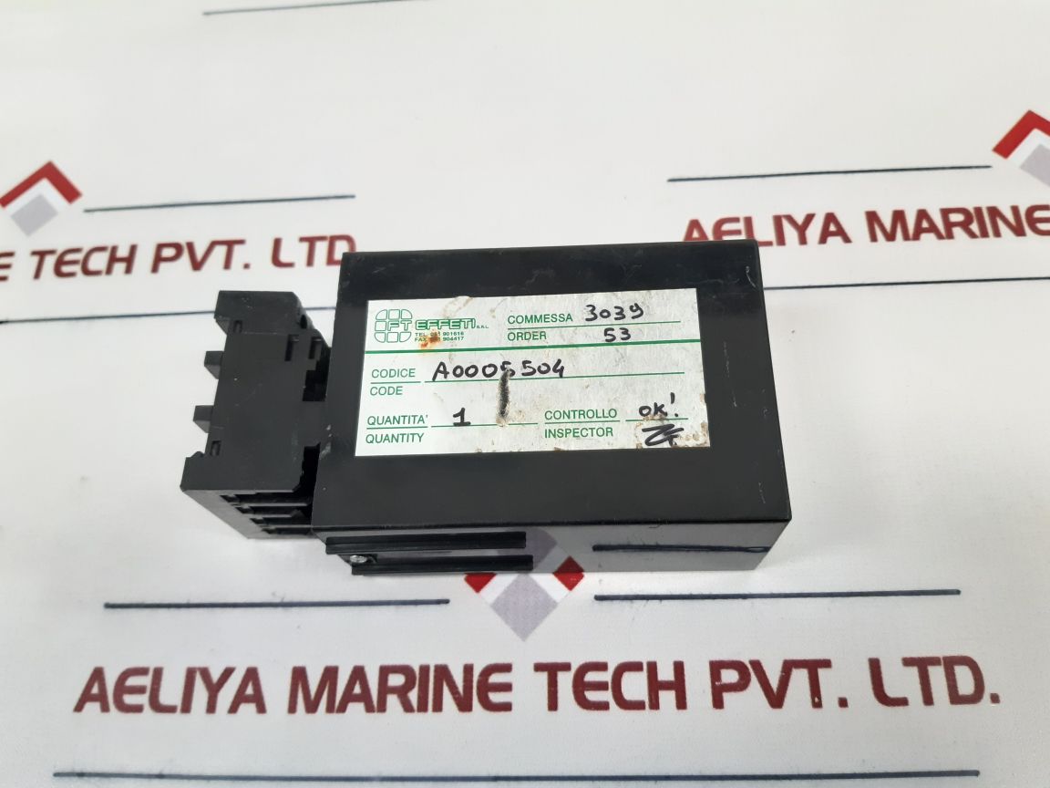 Effeti A0005504 Speed Relay Sch 0144