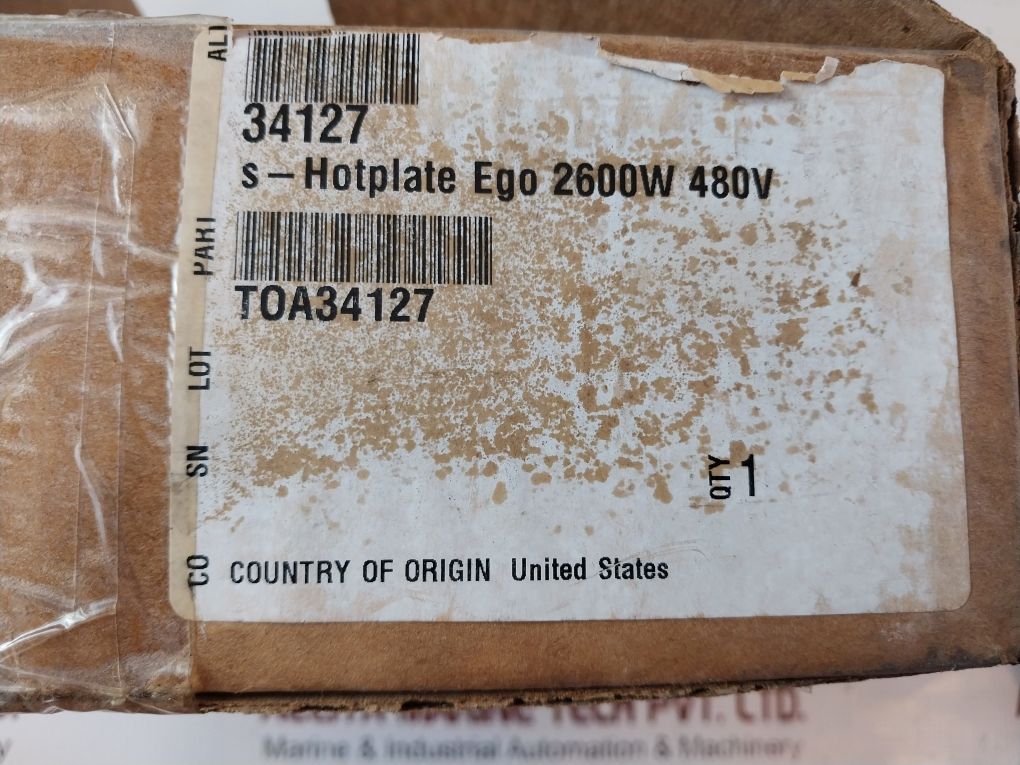 Ego 12.22454.484 Heating Element French Plate 2600W 480V~