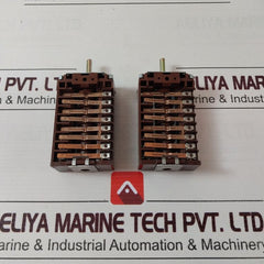 Lot Of 2X Ego 42.04000.008 Rotary Position Switch