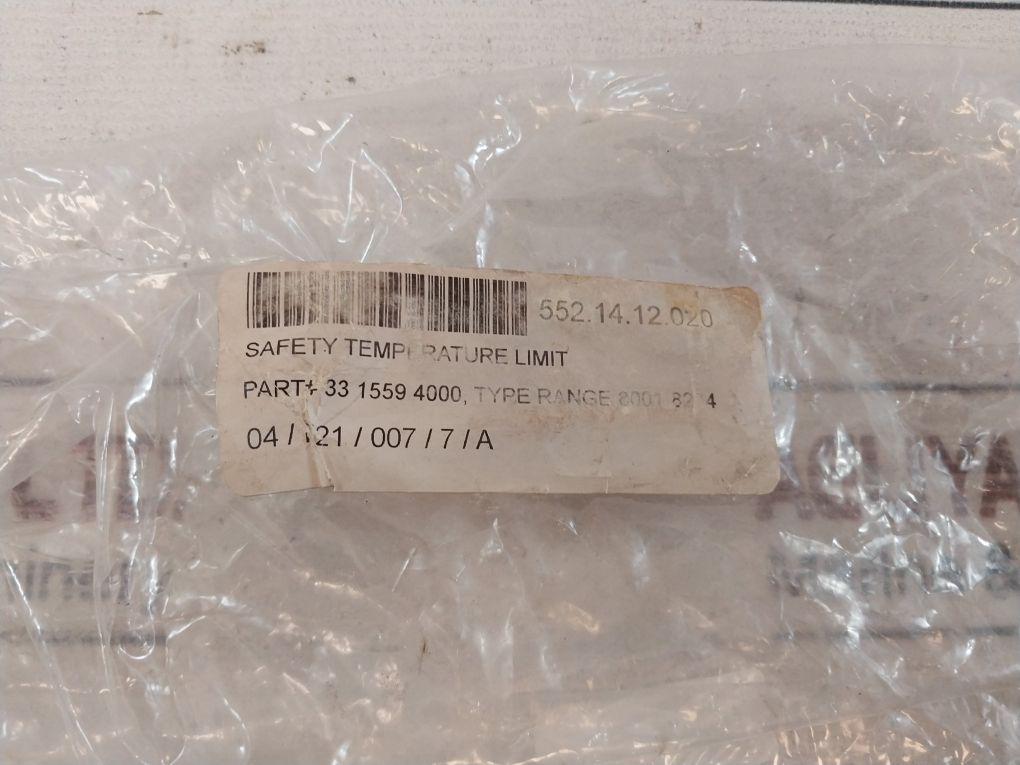 Ego 55.33522.040 Safety Temperature Limit