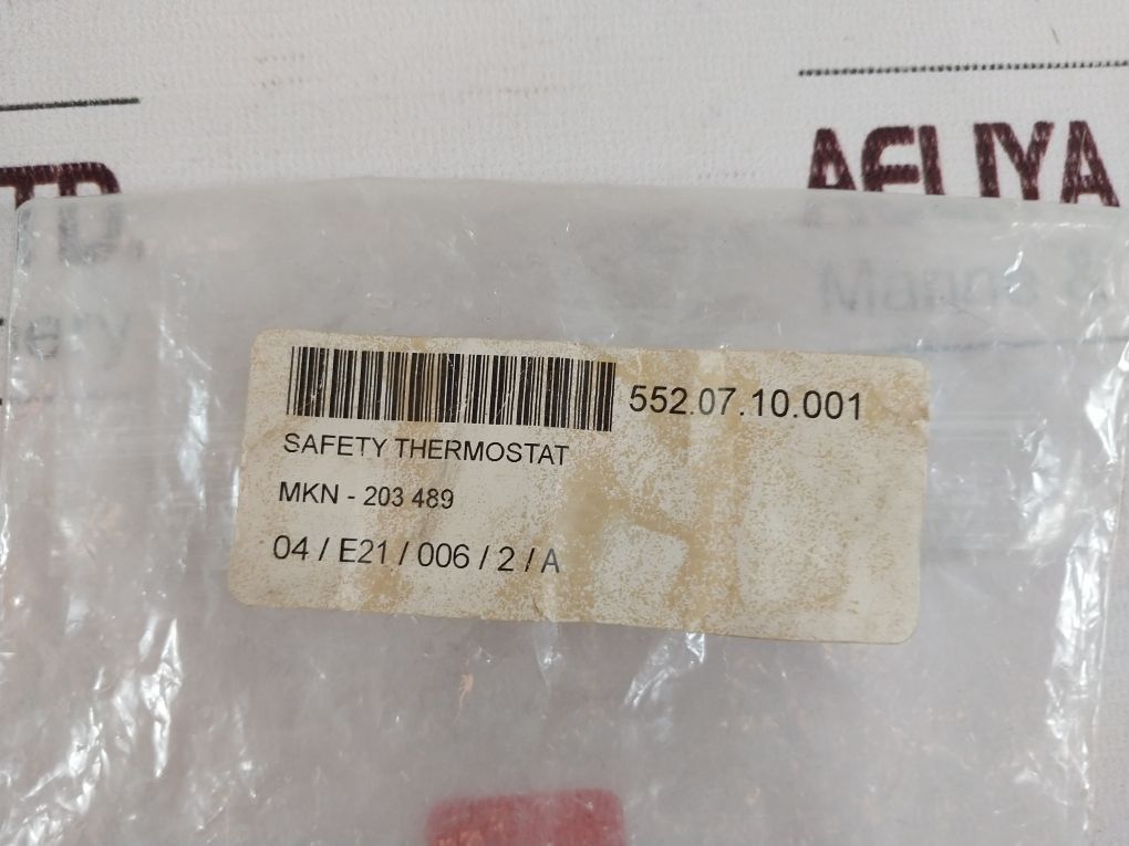 Ego 55.33554.010 Safety Thermostat