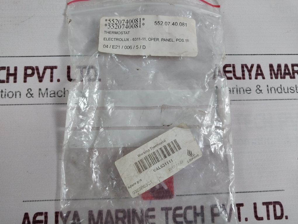 Ego 55.34235.040 Thermostat