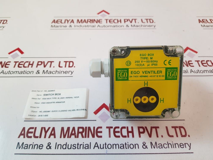 Ego ventiler box type m
