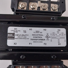 Egs E150 Industrial Control Transformer