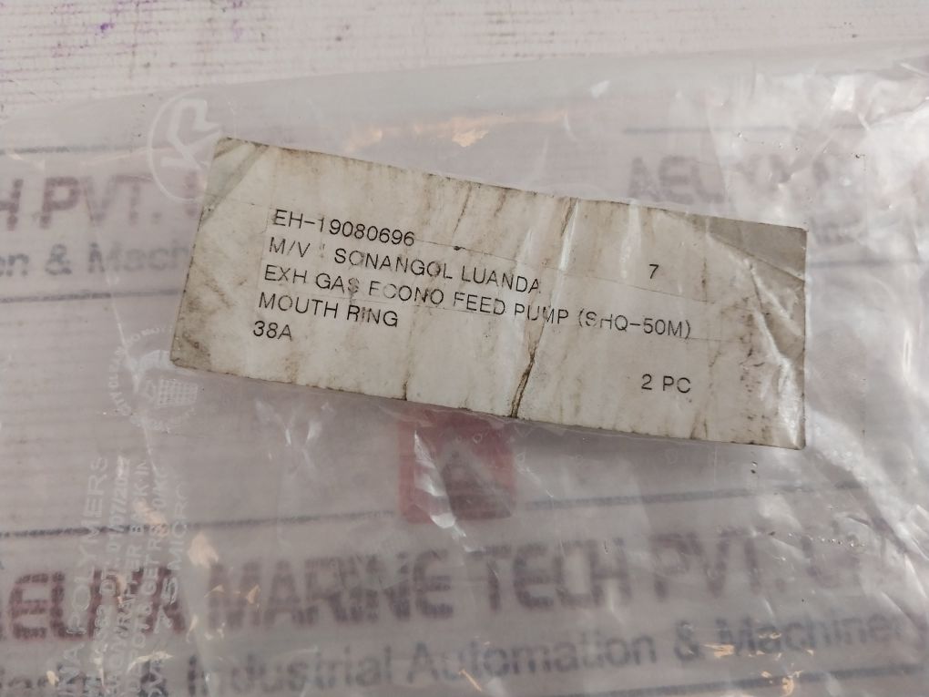 Eh-19080696 Mouth Ring Exh Gas Econo Feed Pump (Shq-50M)
