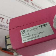 Eks Fimp/6Xsc Duplex 62,5µM Industrial Fiber Optic Ver.V1.0