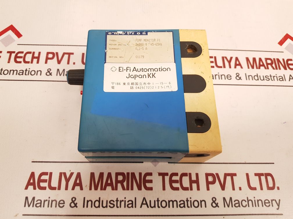 Emotron El-fi Pump Monitor P1 45-65 Hz