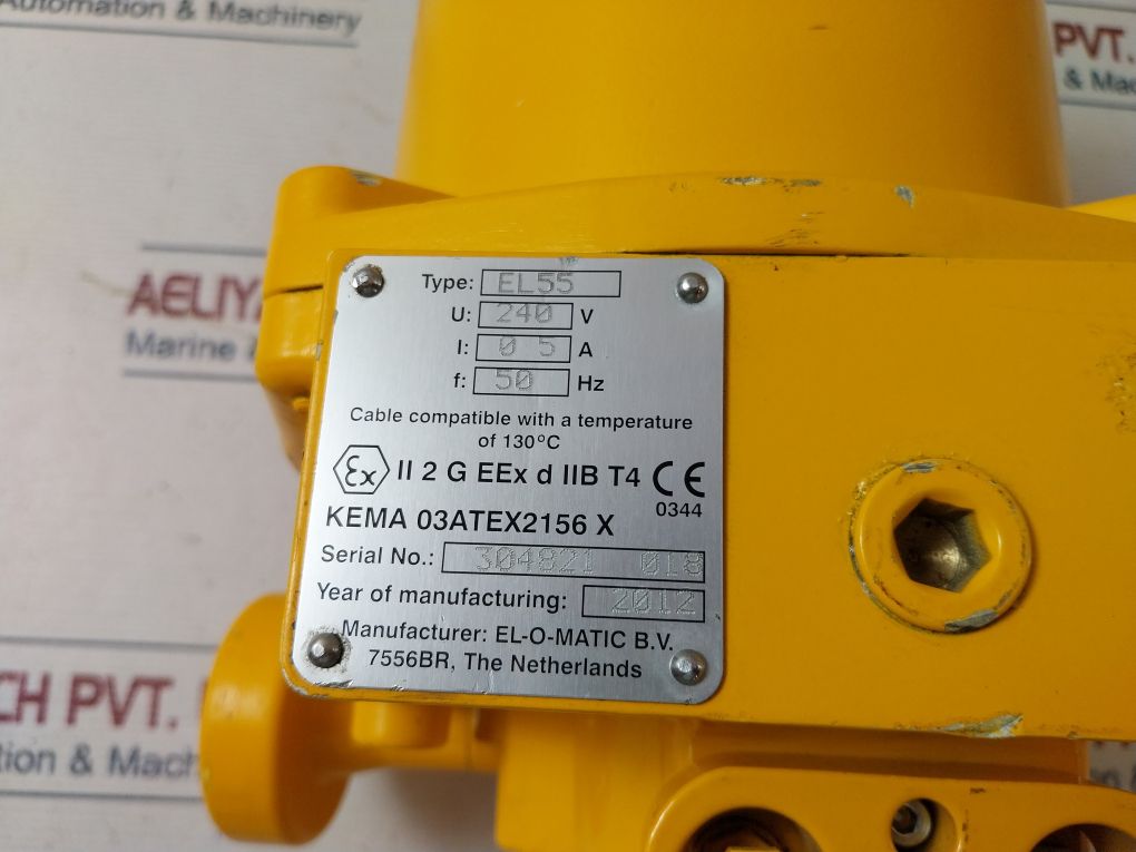 El-o-matic El55 Electric Rotary Actuator