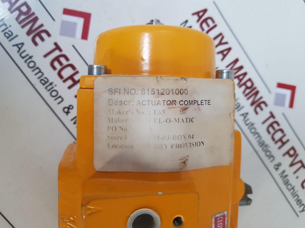 El-o-matic Es0065.H1A05A.00N0 Actuator