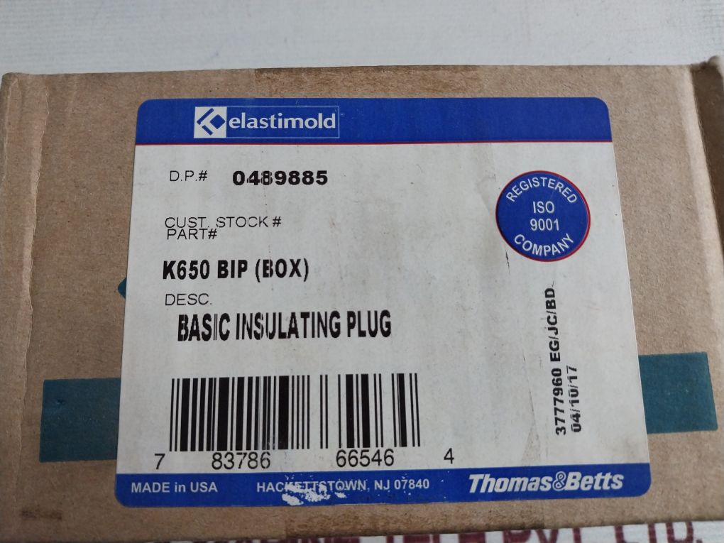 Elastimold K650 Bip Basic Insulated Plug 15/25Kv