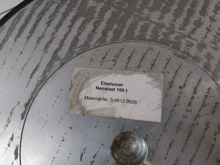 Elastomer 3-4012.0028 Mounting For 100 Ton Load Cell