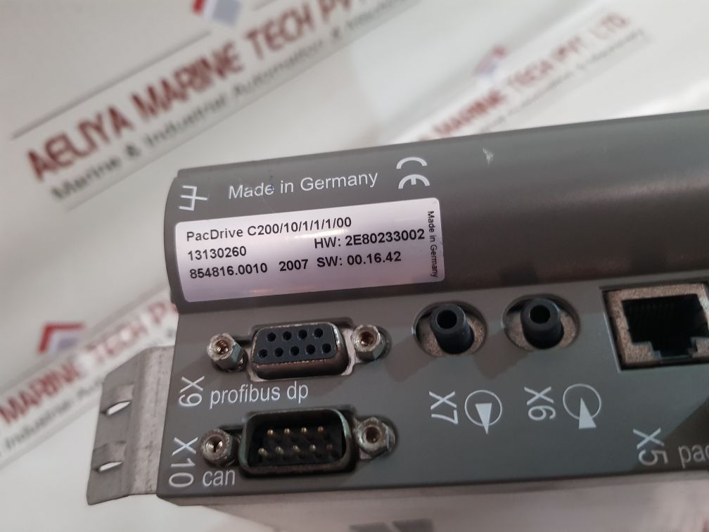 Elau Pac Drive C200 Motion Controller C200/10/1/1/1/00(Not Working)