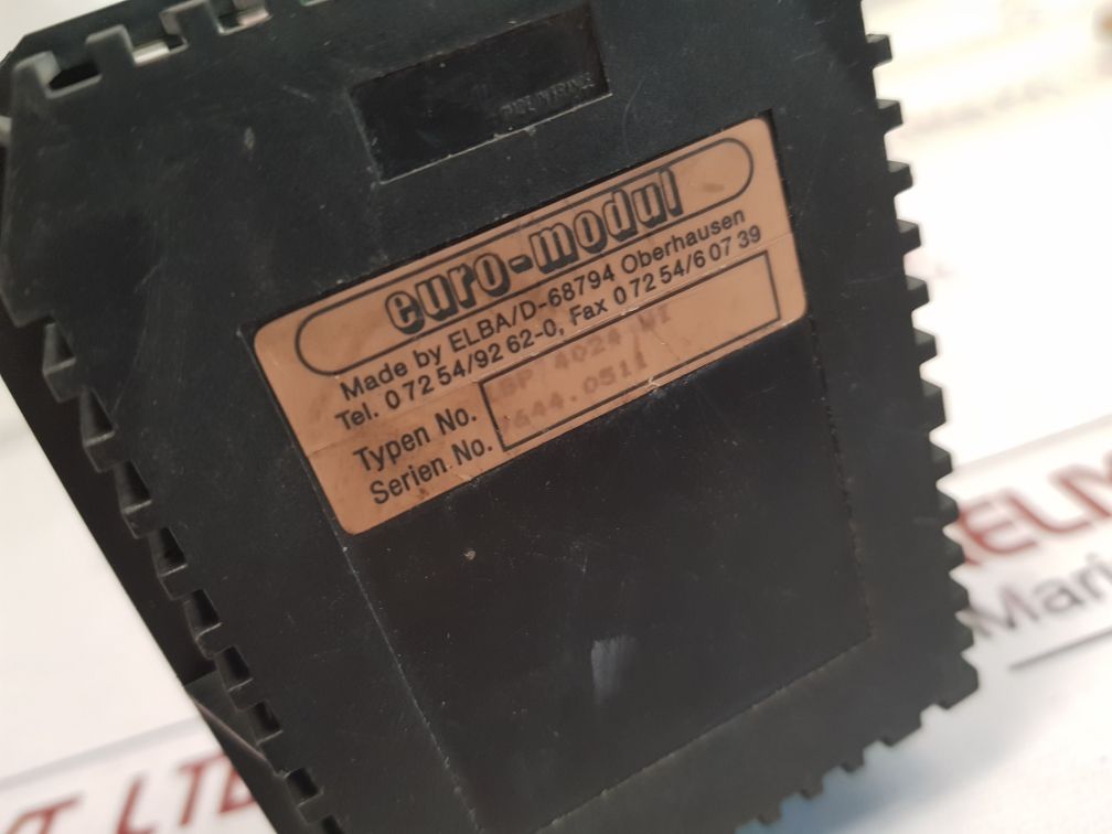 Elba Isp 4024 Euro-module Isp 4024