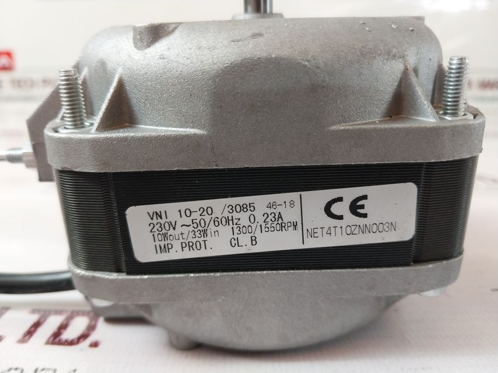 Elco Vni 10-20/3085 Electric Fan Motor 230V~50/60Hz 0.23A
