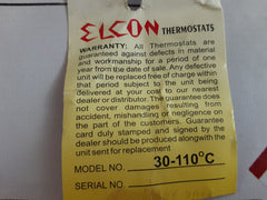 Elcon 30-110°C Thermostat