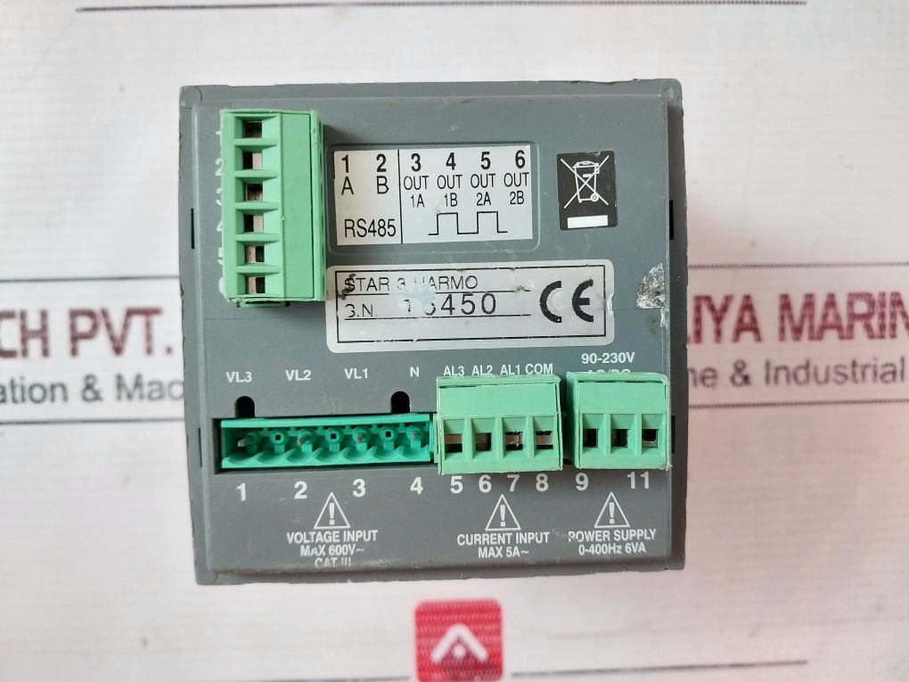 Elcontrol Elcontrol Star3 Harmo Three Phase Energy Analyzer – Aeliya Marine Tech