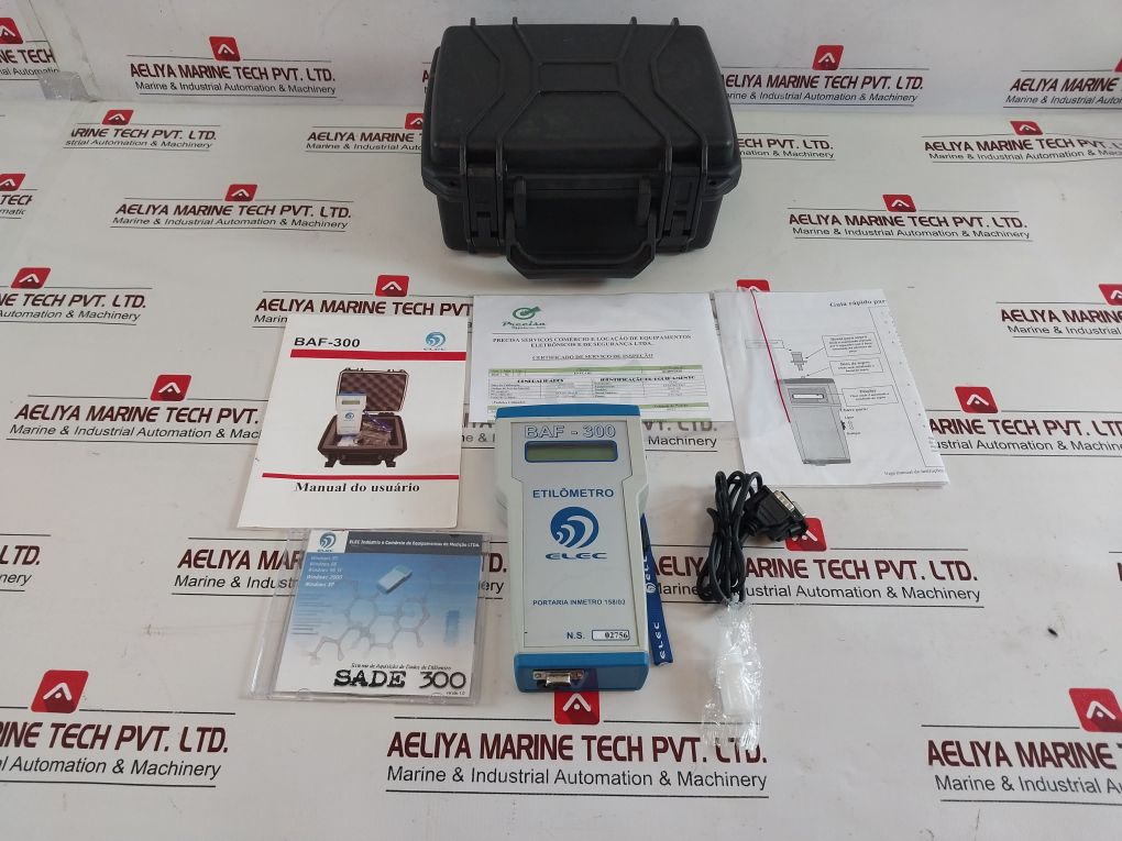 Elec Baf-300 Portable Breathalyser Set