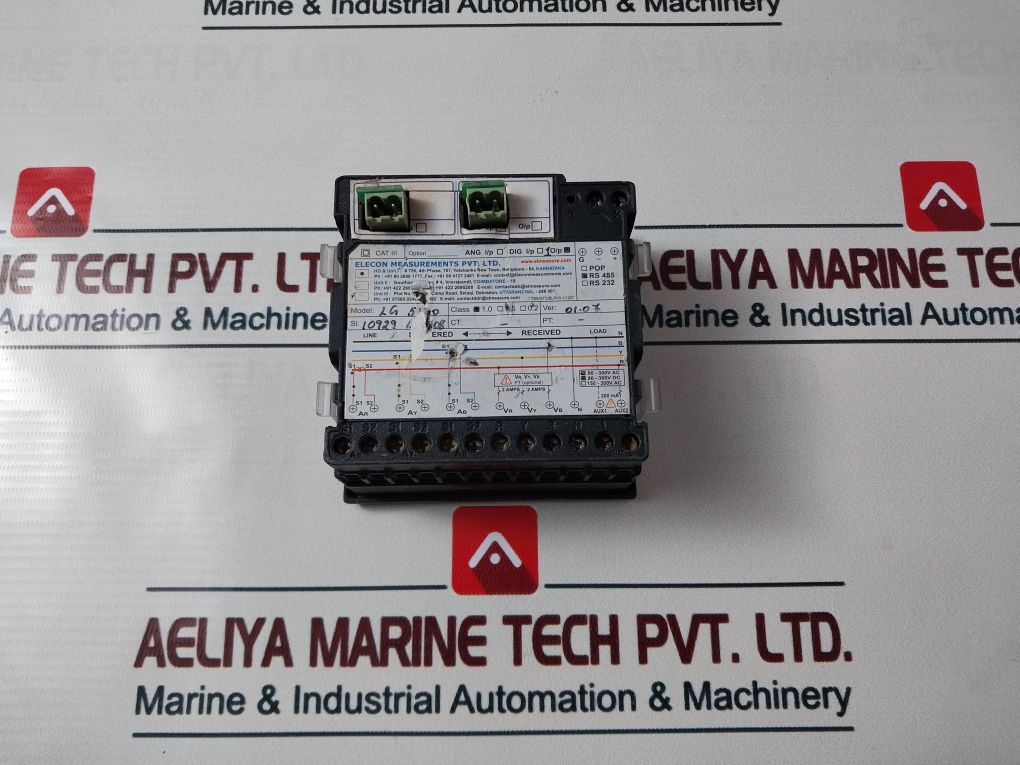 Elecon Measurements Lg 5120 Energy Meter (Not Working)
