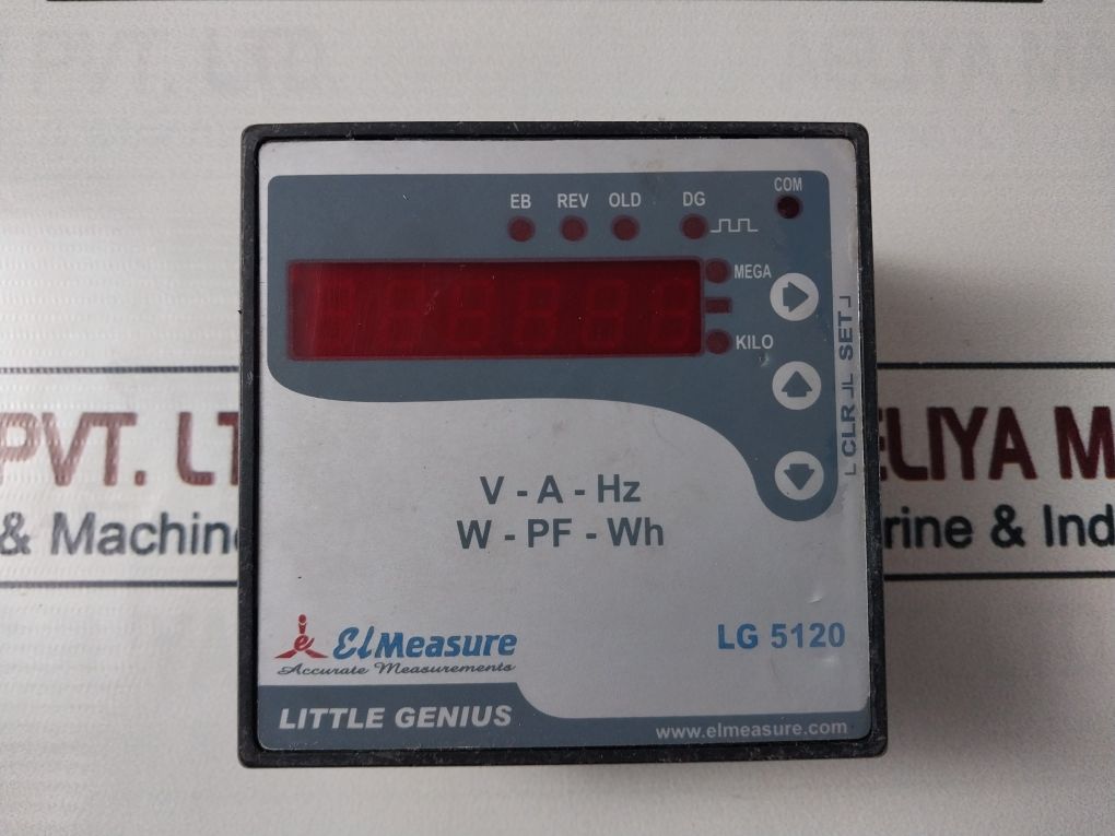 Elecon Measurements Lg 5120 Energy Meter (Not Working)