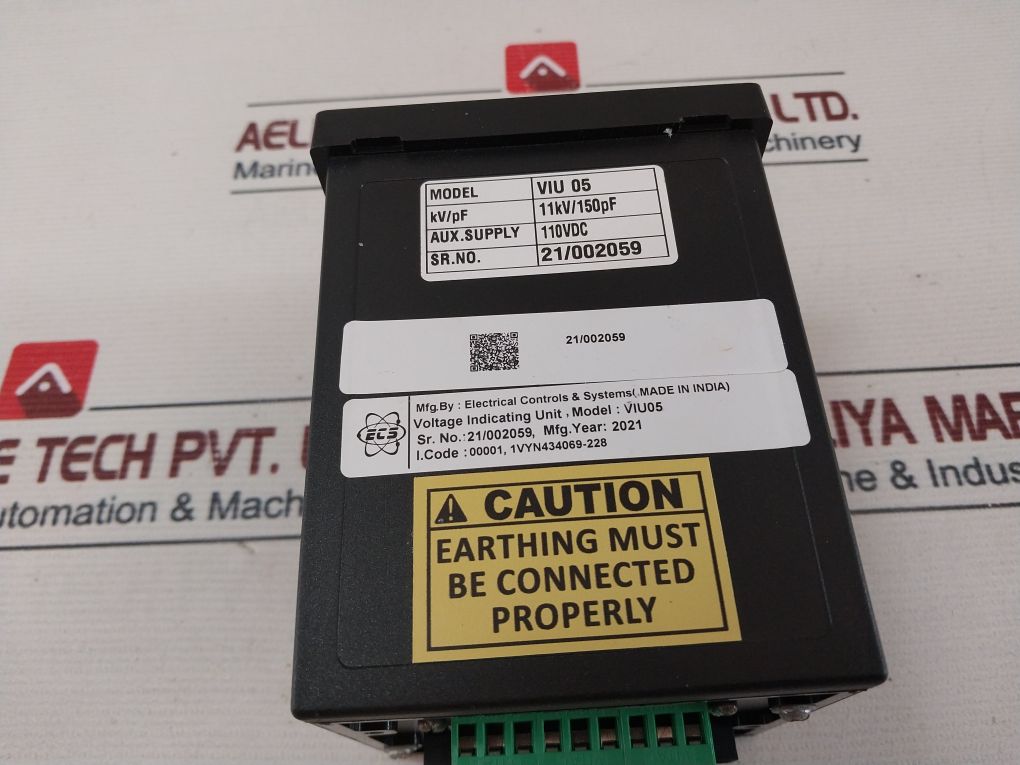 Electrical Controls & Systems Viu 05 Voltage Indicator/Control Unit