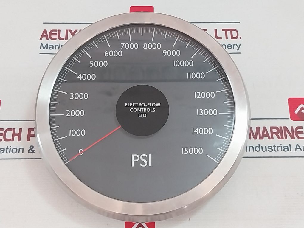 Electro-flow M25X Analogue Gauge 0-15000 Psi