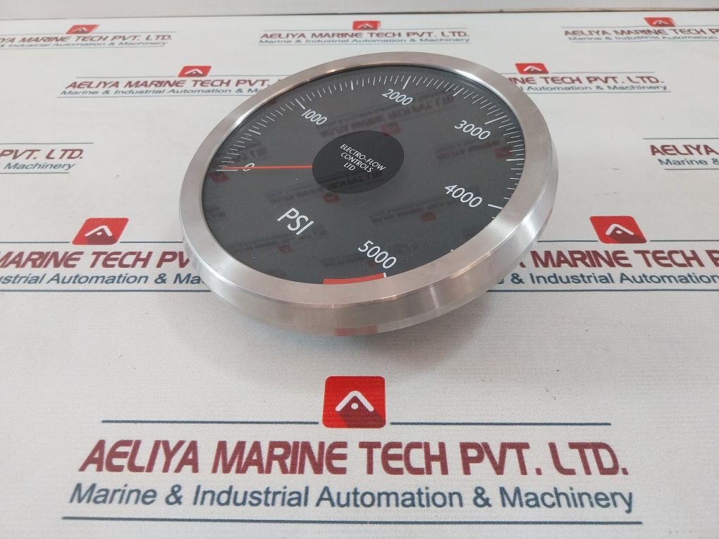 Electro-flow Controls M25X Analogue Gauge 0-5000 Psi