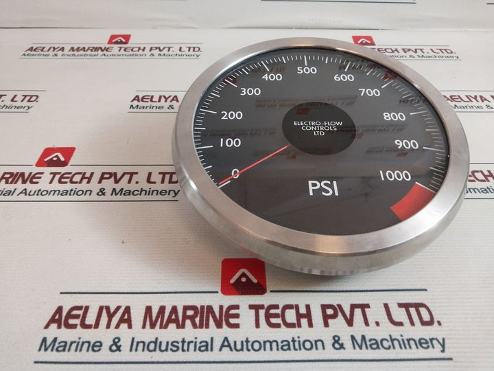 Electro-flow M25X Analogue Gauge 0-1000 Psi
